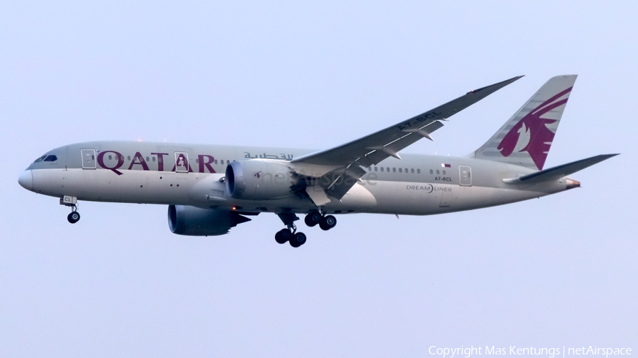 Qatar Airways Boeing 787-8 Dreamliner (A7-BCL) | Photo 512778