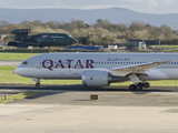 Qatar Airways Boeing 787-8 Dreamliner (A7-BCL) at  Manchester - International (Ringway), United Kingdom