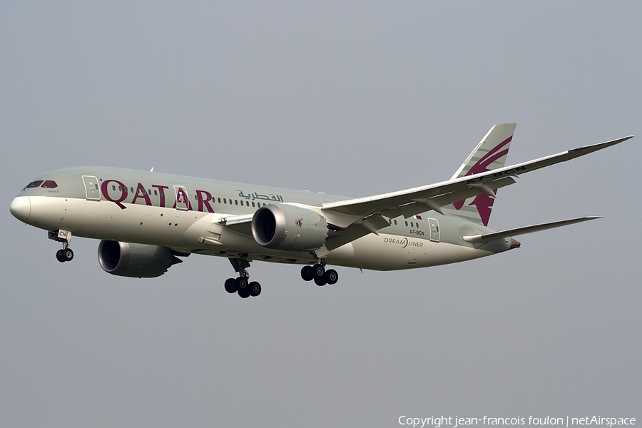 Qatar Airways Boeing 787-8 Dreamliner (A7-BCN) | Photo 70704