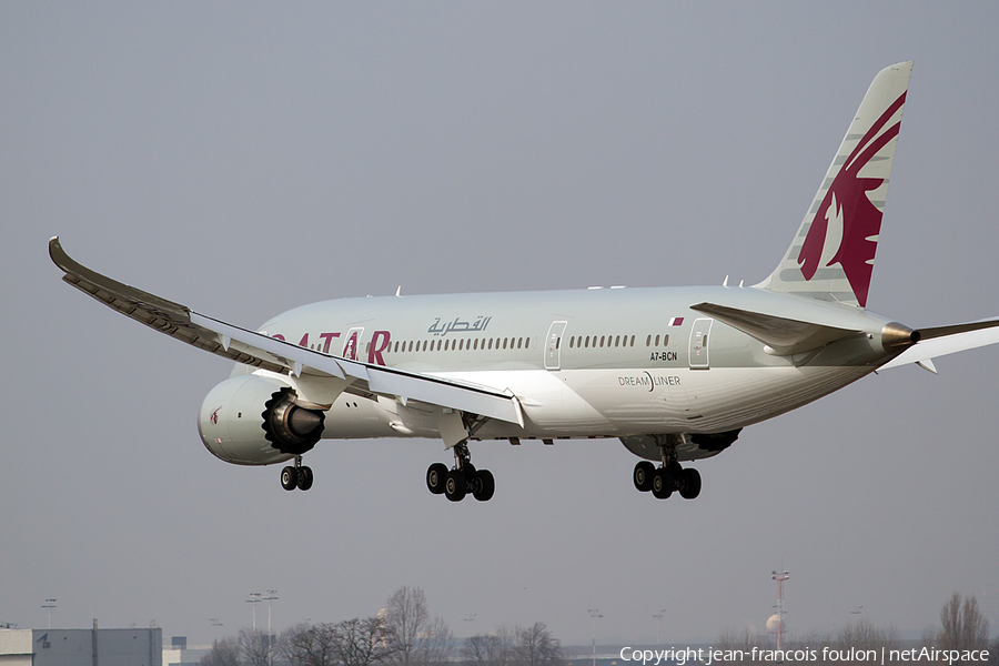 Qatar Airways Boeing 787-8 Dreamliner (A7-BCN) | Photo 70706