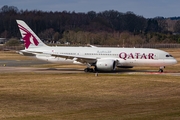 Qatar Airways Boeing 787-8 Dreamliner (A7-BCN) at  Hamburg - Fuhlsbuettel (Helmut Schmidt), Germany
