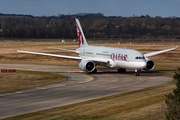 Qatar Airways Boeing 787-8 Dreamliner (A7-BCN) at  Hamburg - Fuhlsbuettel (Helmut Schmidt), Germany