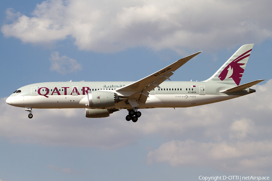 Qatar Airways Boeing 787-8 Dreamliner (A7-BCN) | Photo 502262