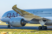 Qatar Airways Boeing 787-8 Dreamliner (A7-BCN) at  Manchester - International (Ringway), United Kingdom