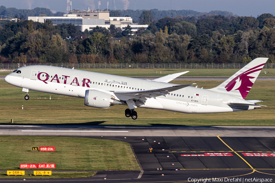 Qatar Airways Boeing 787-8 Dreamliner (A7-BCO) | Photo 644797