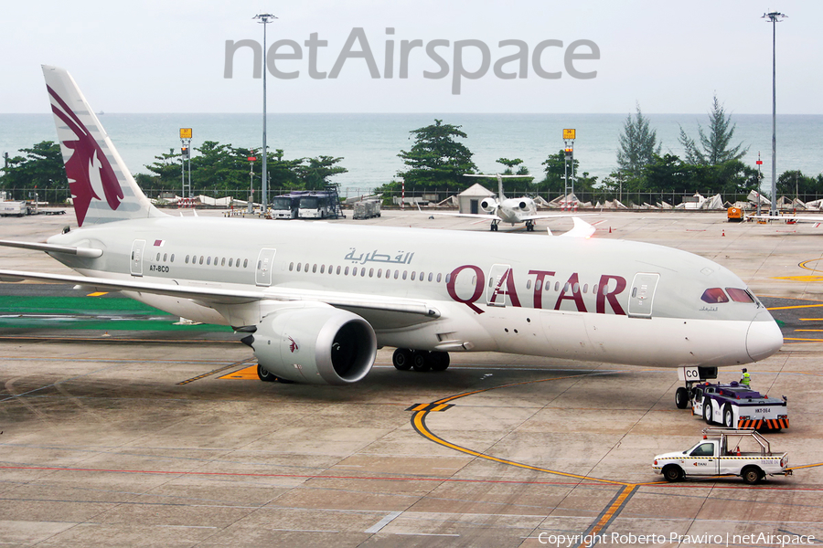 Qatar Airways Boeing 787-8 Dreamliner (A7-BCO) | Photo 392992