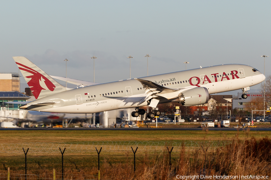 Qatar Airways Boeing 787-8 Dreamliner (A7-BCO) | Photo 212673
