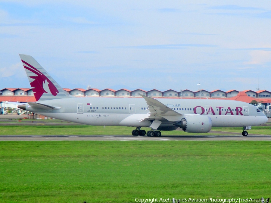 Qatar Airways Boeing 787-8 Dreamliner (A7-BCP) | Photo 208091