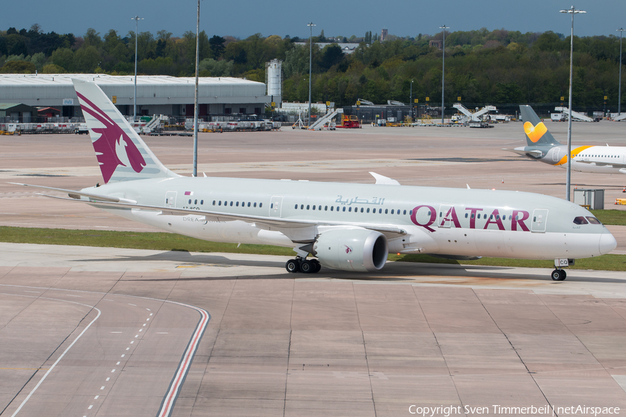 Qatar Airways Boeing 787-8 Dreamliner (A7-BCQ) | Photo 160444
