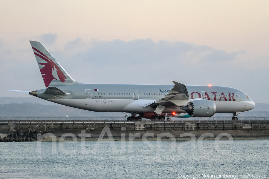 Qatar Airways Boeing 787-8 Dreamliner (A7-BCR) | Photo 369737
