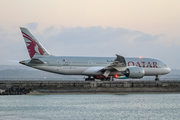 Qatar Airways Boeing 787-8 Dreamliner (A7-BCR) at  Denpasar/Bali - Ngurah Rai International, Indonesia