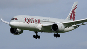 Qatar Airways Boeing 787-8 Dreamliner (A7-BCR) at  Dublin, Ireland