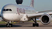 Qatar Airways Boeing 787-8 Dreamliner (A7-BCR) at  Manchester - International (Ringway), United Kingdom