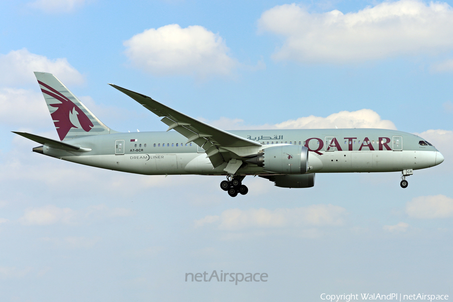 Qatar Airways Boeing 787-8 Dreamliner (A7-BCR) | Photo 471940