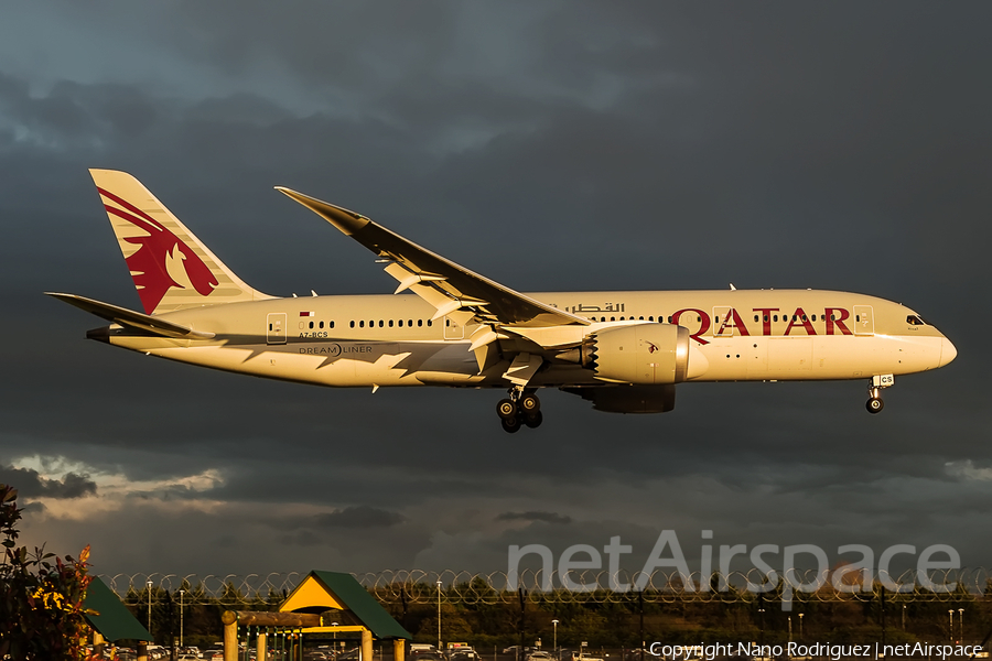 Qatar Airways Boeing 787-8 Dreamliner (A7-BCS) | Photo 109084