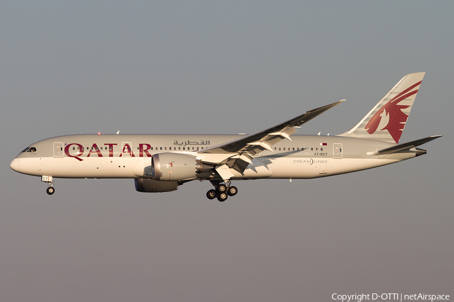 Qatar Airways Boeing 787-8 Dreamliner (A7-BCT) | Photo 508607