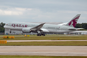 Qatar Airways Boeing 787-8 Dreamliner (A7-BCT) at  Manchester - International (Ringway), United Kingdom
