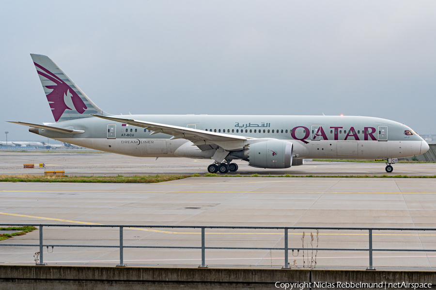 Qatar Airways Boeing 787-8 Dreamliner (A7-BCU) | Photo 528426