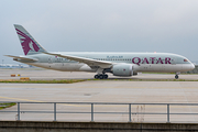Qatar Airways Boeing 787-8 Dreamliner (A7-BCU) at  Frankfurt am Main, Germany