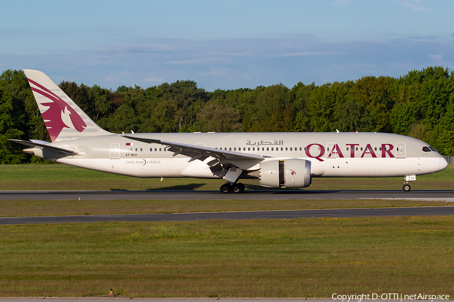 Qatar Airways Boeing 787-8 Dreamliner (A7-BCU) | Photo 679402