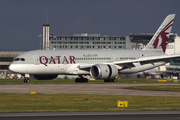 Qatar Airways Boeing 787-8 Dreamliner (A7-BCU) at  Manchester - International (Ringway), United Kingdom