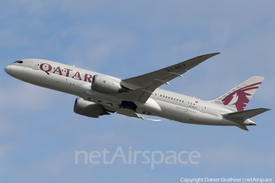 Qatar Airways Boeing 787-8 Dreamliner (A7-BCV) | Photo 165773
