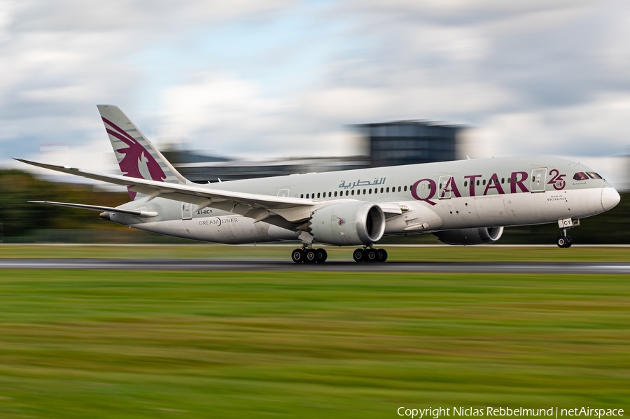 Qatar Airways Boeing 787-8 Dreamliner (A7-BCY) | Photo 645311
