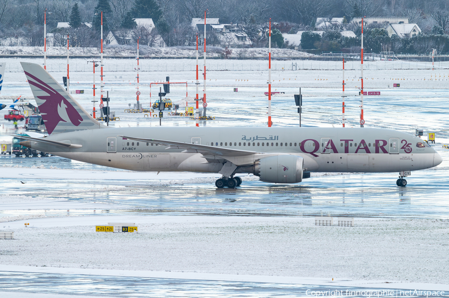Qatar Airways Boeing 787-8 Dreamliner (A7-BCY) | Photo 659300