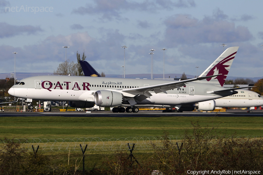 Qatar Airways Boeing 787-8 Dreamliner (A7-BCZ) | Photo 385052