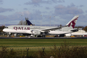Qatar Airways Boeing 787-8 Dreamliner (A7-BCZ) at  Manchester - International (Ringway), United Kingdom