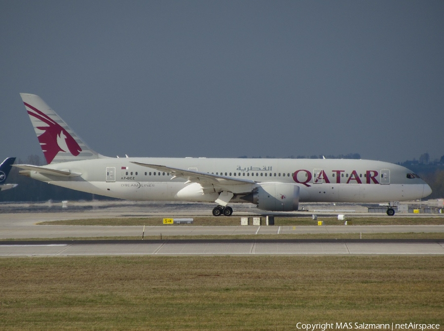 Qatar Airways Boeing 787-8 Dreamliner (A7-BCZ) | Photo 379752