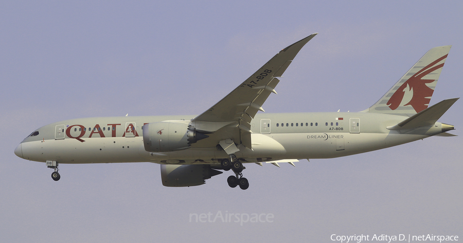 Qatar Airways Boeing 787-8 Dreamliner (A7-BDB) | Photo 355358