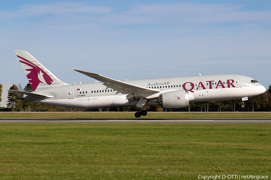 Qatar Airways Boeing 787-8 Dreamliner (A7-BDB) | Photo 647234