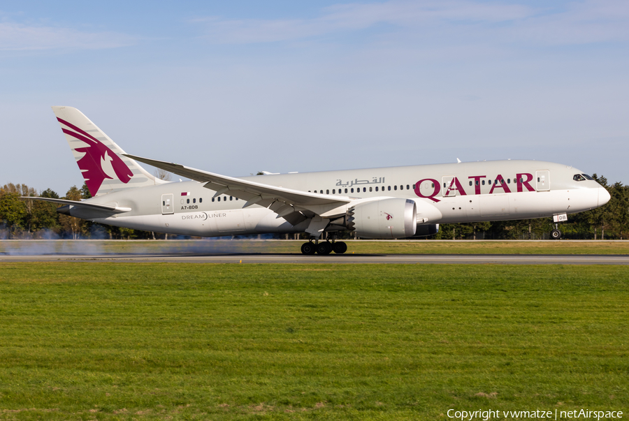 Qatar Airways Boeing 787-8 Dreamliner (A7-BDB) | Photo 647269