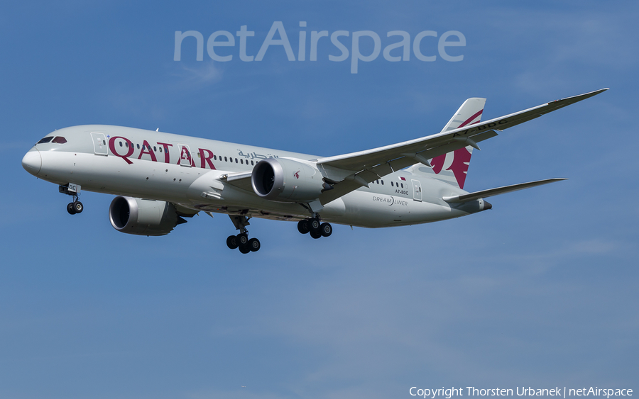 Qatar Airways Boeing 787-8 Dreamliner (A7-BDC) | Photo 192533