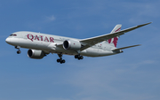 Qatar Airways Boeing 787-8 Dreamliner (A7-BDC) at  London - Heathrow, United Kingdom