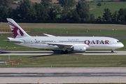 Qatar Airways Boeing 787-8 Dreamliner (A7-BDC) at  Zurich - Kloten, Switzerland