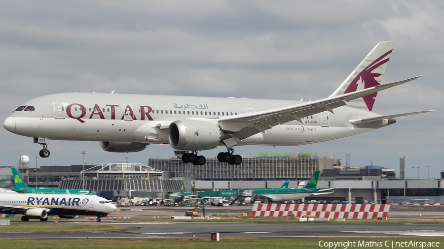 Qatar Airways Boeing 787-8 Dreamliner (A7-BDD) | Photo 382681