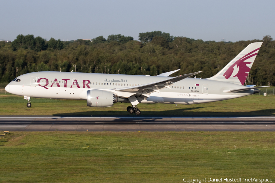 Qatar Airways Boeing 787-8 Dreamliner (A7-BDD) | Photo 644570