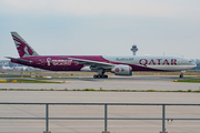 Qatar Airways Boeing 777-3DZ(ER) (A7-BEB) at  Frankfurt am Main, Germany