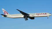 Qatar Airways Boeing 777-3DZ(ER) (A7-BEC) at  Amsterdam - Schiphol, Netherlands