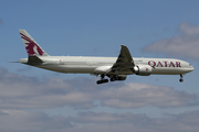 Qatar Airways Boeing 777-3DZ(ER) (A7-BEE) at  London - Heathrow, United Kingdom