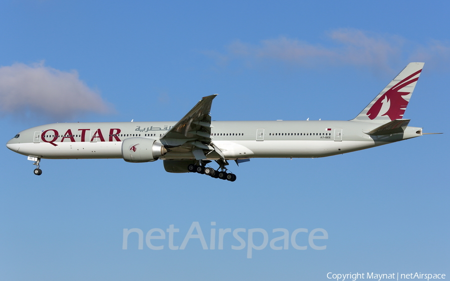 Qatar Airways Boeing 777-3DZ(ER) (A7-BEE) | Photo 225235