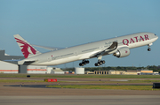 Qatar Airways Boeing 777-3DZ(ER) (A7-BEF) at  Dallas/Ft. Worth - International, United States