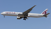 Qatar Airways Boeing 777-3DZ(ER) (A7-BEF) at  London - Heathrow, United Kingdom