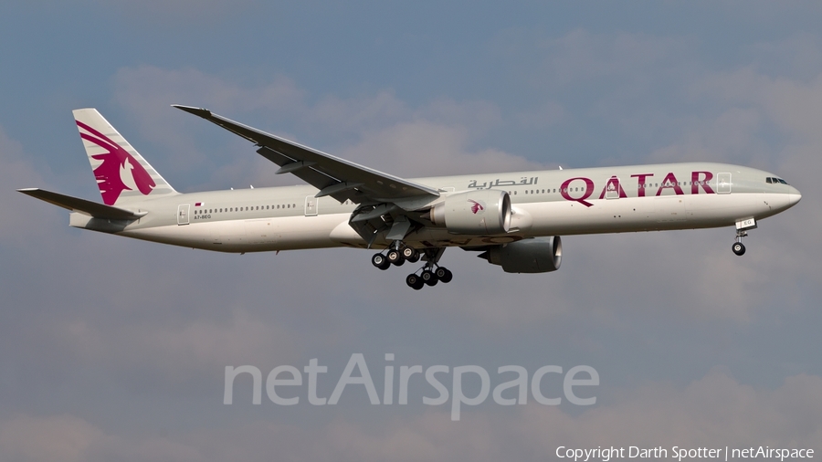 Qatar Airways Boeing 777-3DZ(ER) (A7-BEG) | Photo 181413