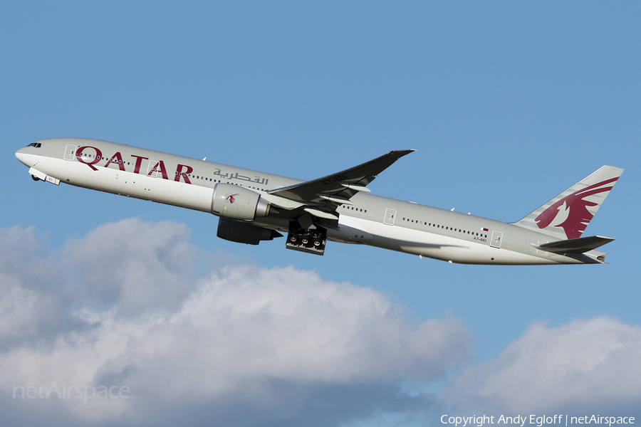 Qatar Airways Boeing 777-3DZ(ER) (A7-BEI) | Photo 160354