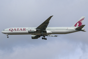 Qatar Airways Boeing 777-3DZ(ER) (A7-BEJ) at  London - Heathrow, United Kingdom
