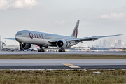 Qatar Airways Boeing 777-3DZ(ER) (A7-BEJ) at  Miami - International, United States