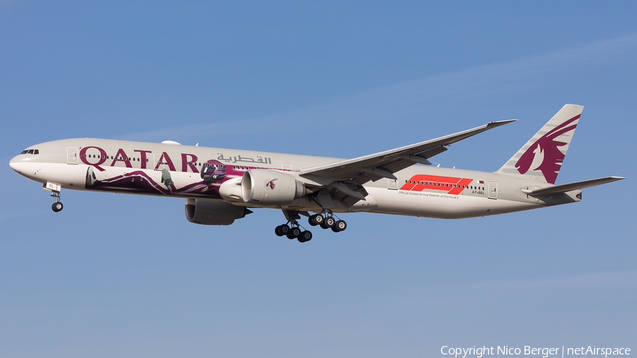 Qatar Airways Boeing 777-3DZ(ER) (A7-BEL) | Photo 609624